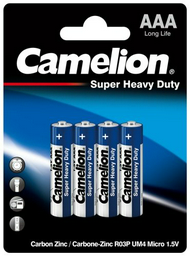 Батарейка AAA Camelion 4 шт