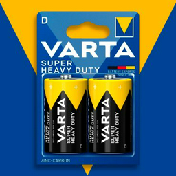 Батарейка D VARTA 2 шт