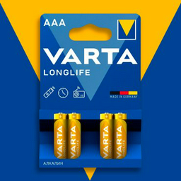 Батарейка AAA VARTA 4 шт