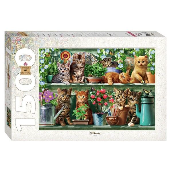 Пазл Step Puzzle Котята 1500эл купить,NaN