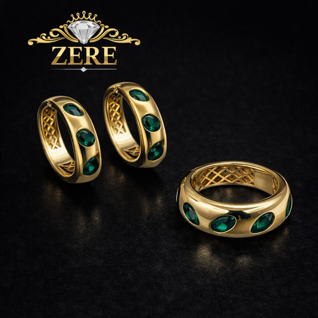 Комплект Zere ZR080306 золото 9.17гр 18р купить,797875
