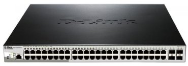 D-link DGS-1210-52P/ME/B1A черный