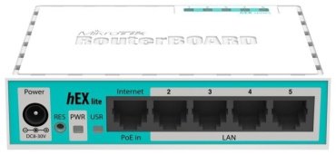 Mikrotik hEX lite RB750r2 белый купить,0