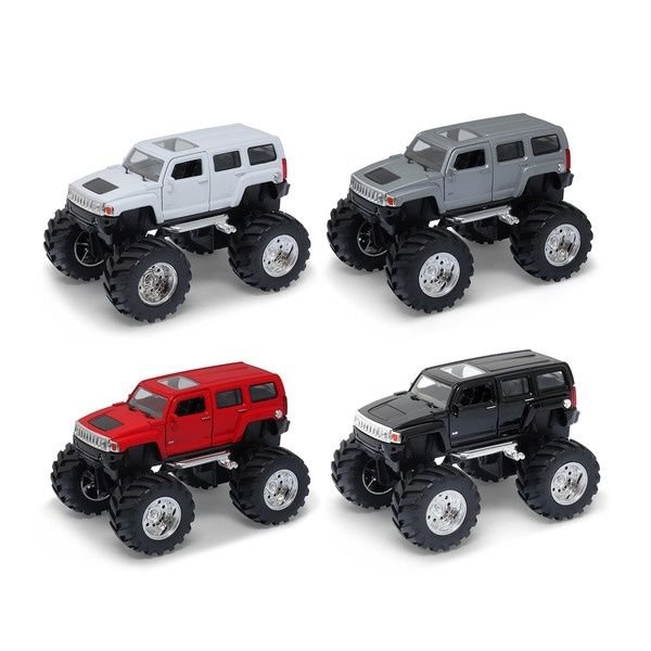 Модель машины Welly 1:34-39 Hammer H3 Big Wheel 47001 купить,NaN