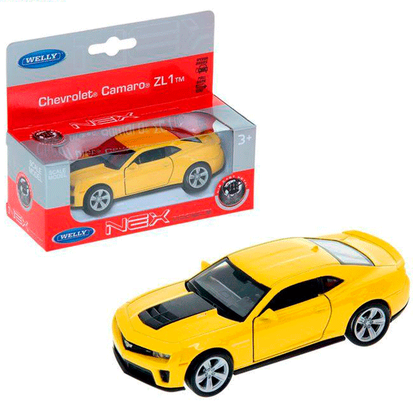 Модель машины Welly 1:34-39 Chevrolet Camaro ZL1