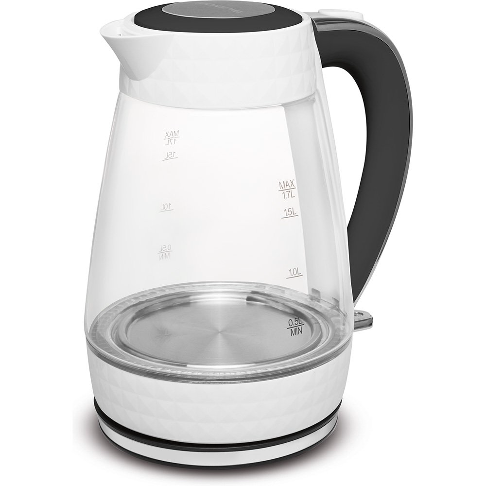 Электрочайник Polaris PWK 1704CGL Diamond белый  купить,NaN
