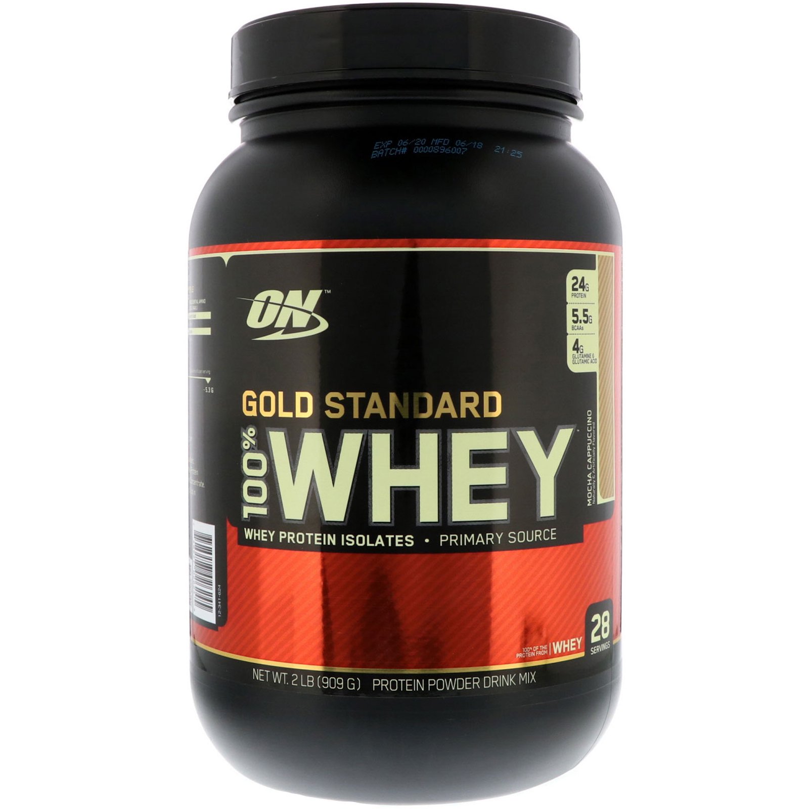 Протеин Optimum Nutrition Whey Gold Standard мокка-капучино 900гр