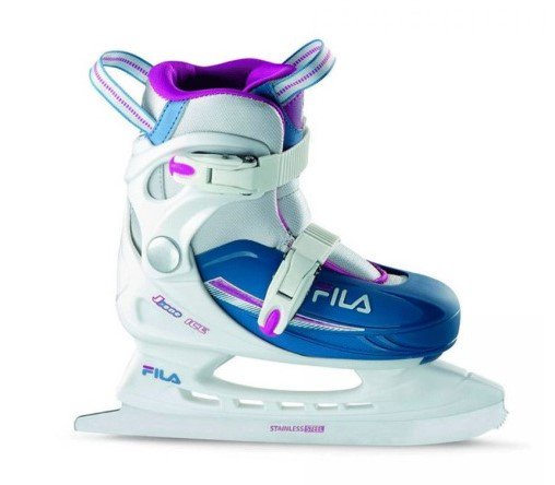 Коньки прогулочные Fila J-one G Ice HR L 36-40 white-light blue белые купить,NaN