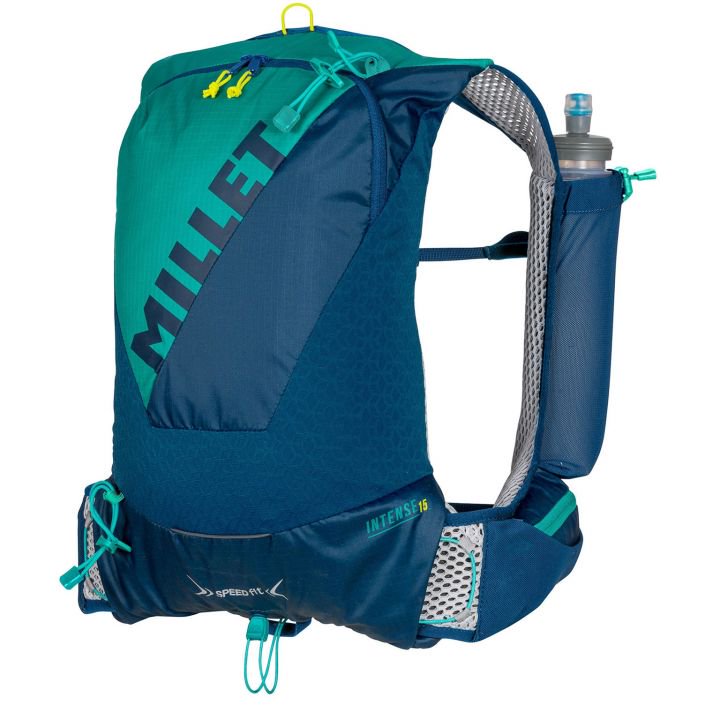 Рюкзак Millet Intense 15 8451 poseidon-dynasty green зелено-голубой купить,NaN