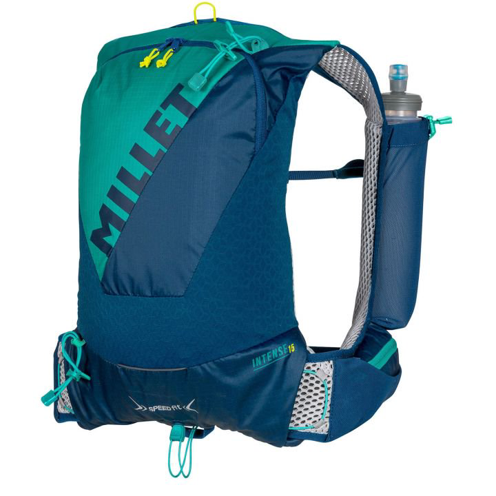 Рюкзак Millet Intense 15 8451 poseidon-dynasty green зелено-голубой купить,NaN