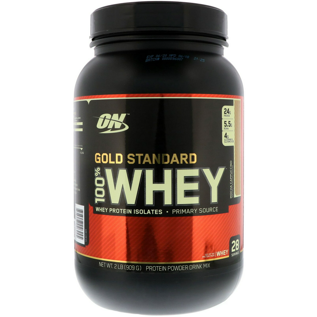 Протеин Optimum Nutrition Whey Gold Standard мокка-капучино 900гр