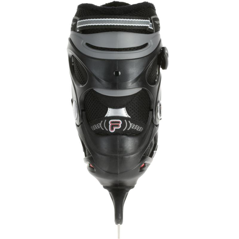 Коньки хоккейные Fila Bond Ice 45 black-red черные купить,NaN