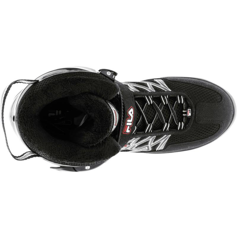 Коньки хоккейные Fila Bond Ice 45 black-red черные купить,NaN