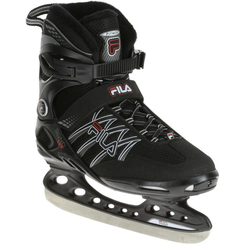 Коньки хоккейные Fila Bond Ice 41 black-red черные купить,NaN