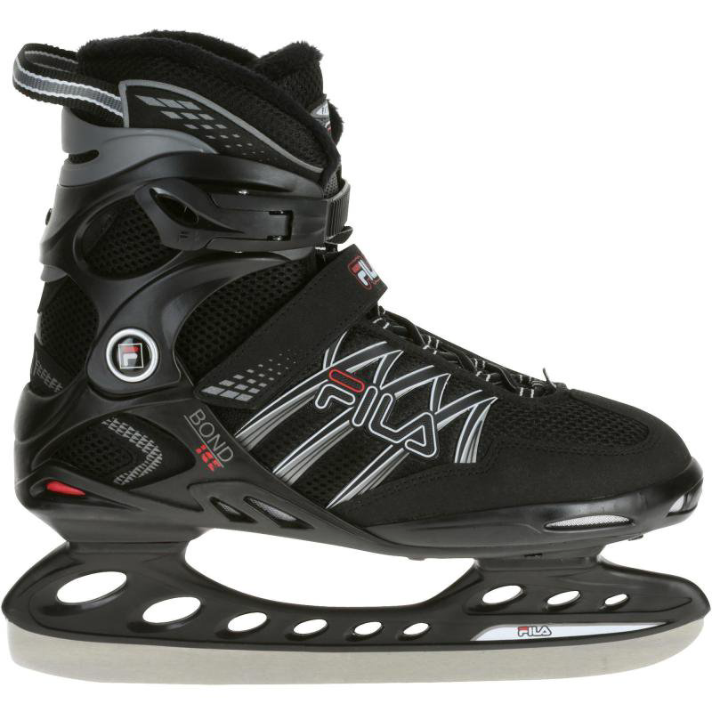 Коньки хоккейные Fila Bond Ice 39 black-red черные купить,NaN