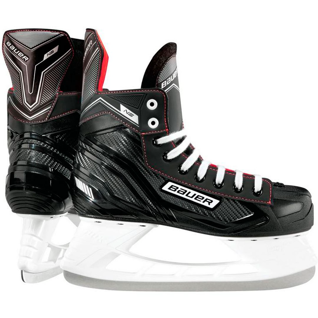 Коньки хоккейные Bauer NS - Jr 2R 35 черные купить,NaN
