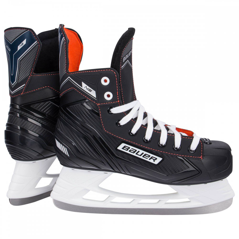 Коньки хоккейные Bauer NS - Yth 13R 32 черные купить,NaN
