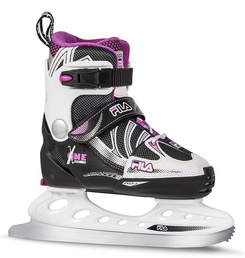 Коньки Fila X-One Ice G XL 38-41 черно-розовые купить,NaN