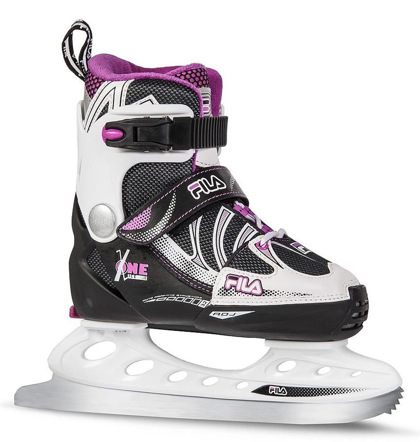 Коньки Fila X-One Ice G L 35-38 black-magenta черно-розовые купить,NaN
