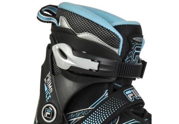 Коньки Fila Primo Ice lady 7 40.5 black-light blue черные