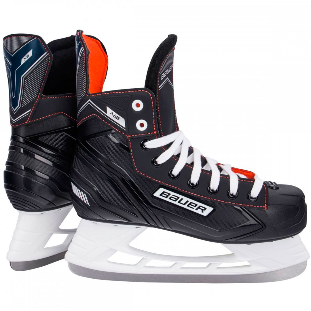 Коньки хоккейные Bauer NS - Sr 10R 45.5 черные купить,NaN