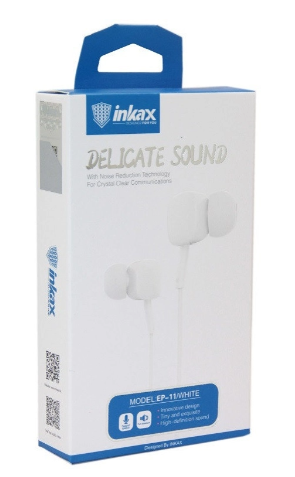 Наушники Bluetooth Inkax EP-11 белые