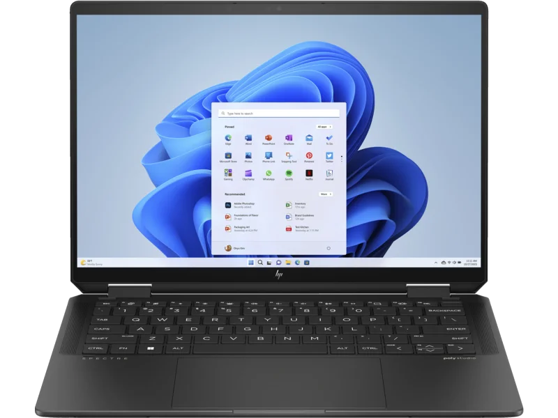 Ноутбук HP Spectre x360 2-in-1 Laptop 16-aa0008ci 16" A23WKEA Black