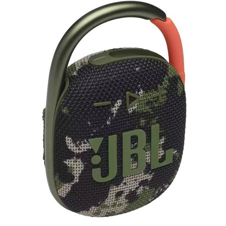 Портативная колонка JBL Clip 4 Squad зеленая купить,NaN