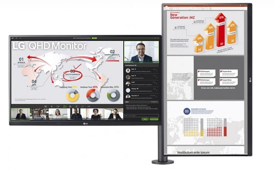 Монитор LG 27QP88D-BS 27" черный