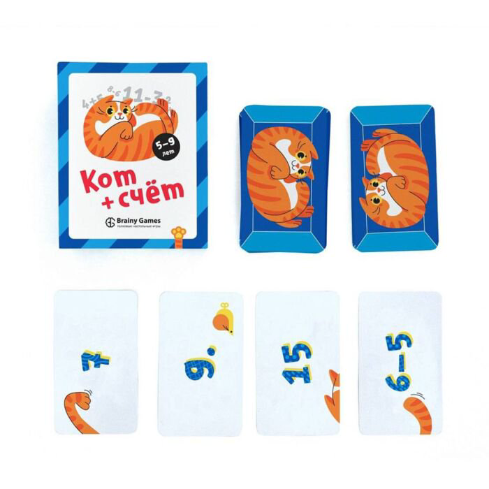 Настольная игра   Brainy Games Кот+счёт купить,NaN
