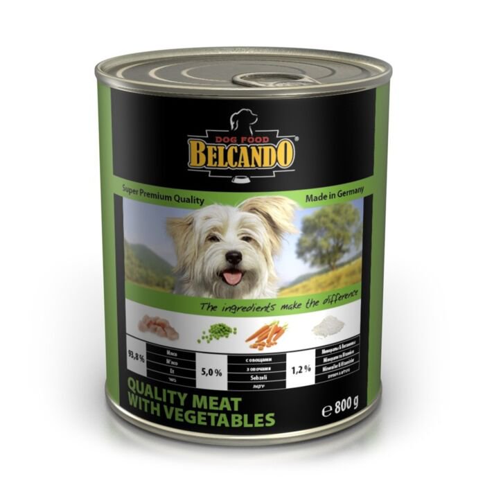 Консервы Belcando Best Quality meat w vegetable  телятина с овощами 800гр купить,NaN