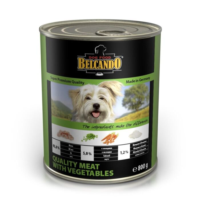 Консервы Belcando Best Quality meat w vegetable  телятина с овощами 800гр купить,NaN