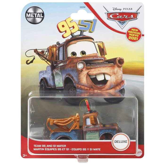 Машинка Mattel Cars 1:55  Team 95 and 51 Mater купить,NaN