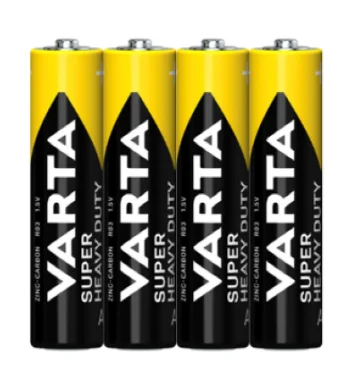Батарейка Varta LR03 Superlife Super Heavy Duty 4 шт в плёнке