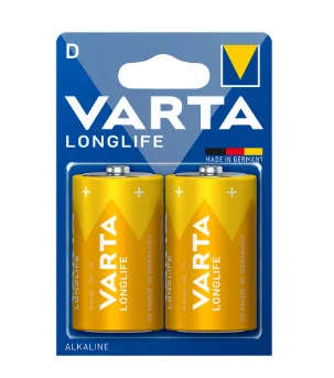 Батарейки Varta LR20 Longlife Mono D 1.5Vx2