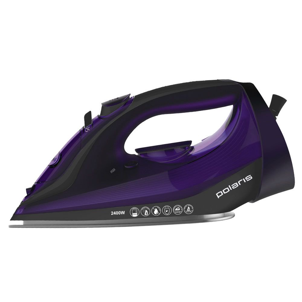 Утюг Polaris Pir 2487AK черно-фиолетовый