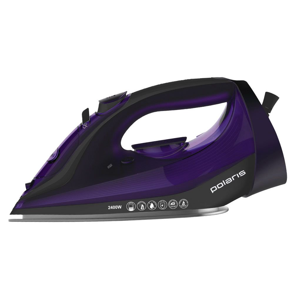 Утюг Polaris Pir 2487AK черно-фиолетовый купить,NaN