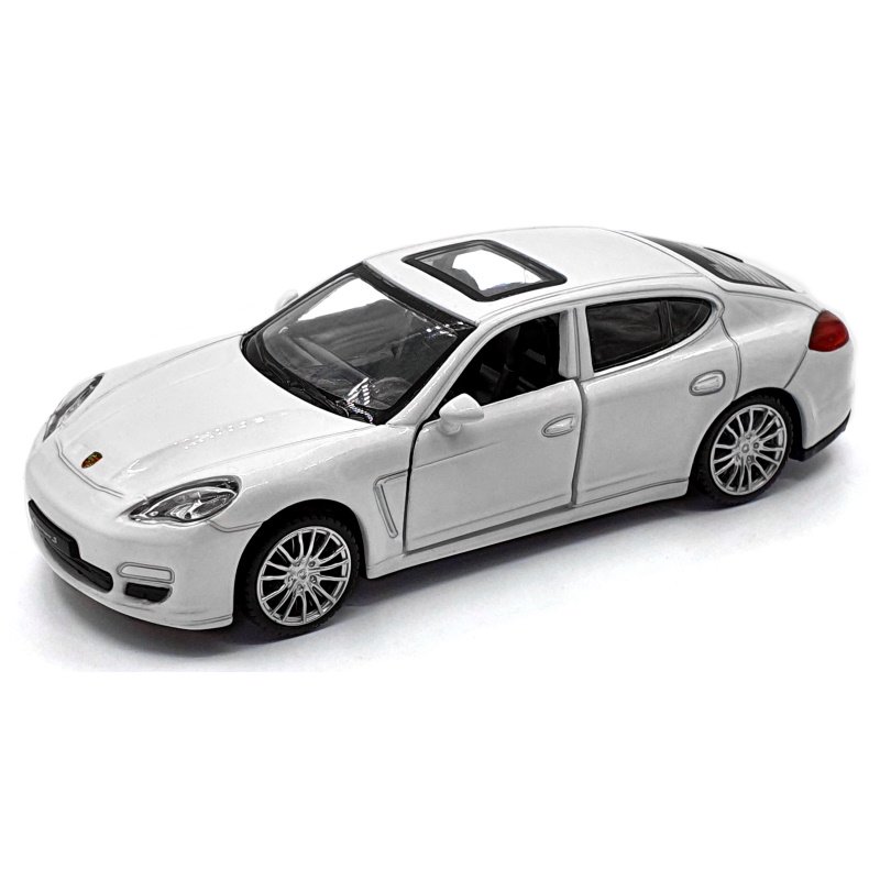  Металлическая машинка Ideal 131124 1:43 Porsche Panamera S белая 