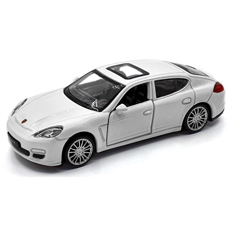  Металлическая машинка Ideal 131124 1:43 Porsche Panamera S белая 