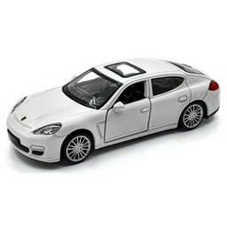  Металлическая машинка Ideal 131124 1:43 Porsche Panamera S белая 