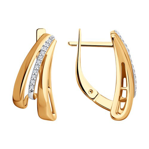 Серьги Diamant 93-220-01745-1 3,36гр. купить,NaN
