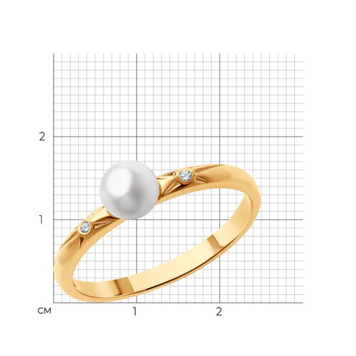 Кольцо Diamant 93-210-01878-1 17,5р 1,47гр. купить,NaN