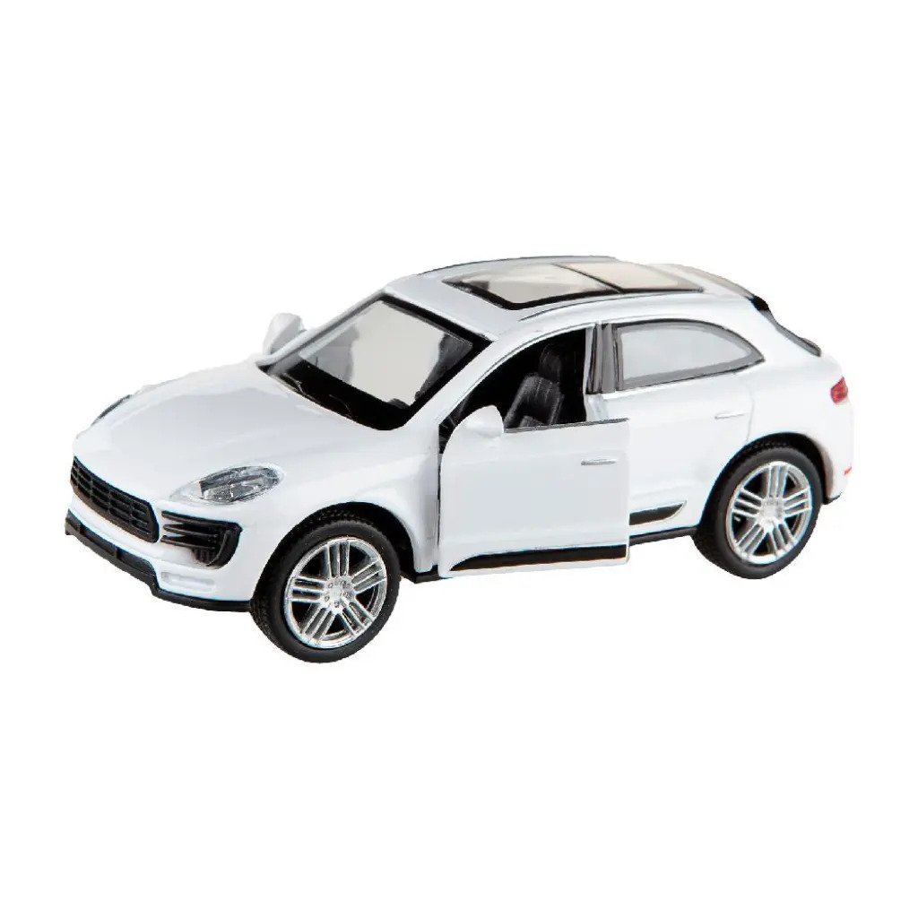  Металлическая машинка Ideal 031144 Porsche Macan S белая 