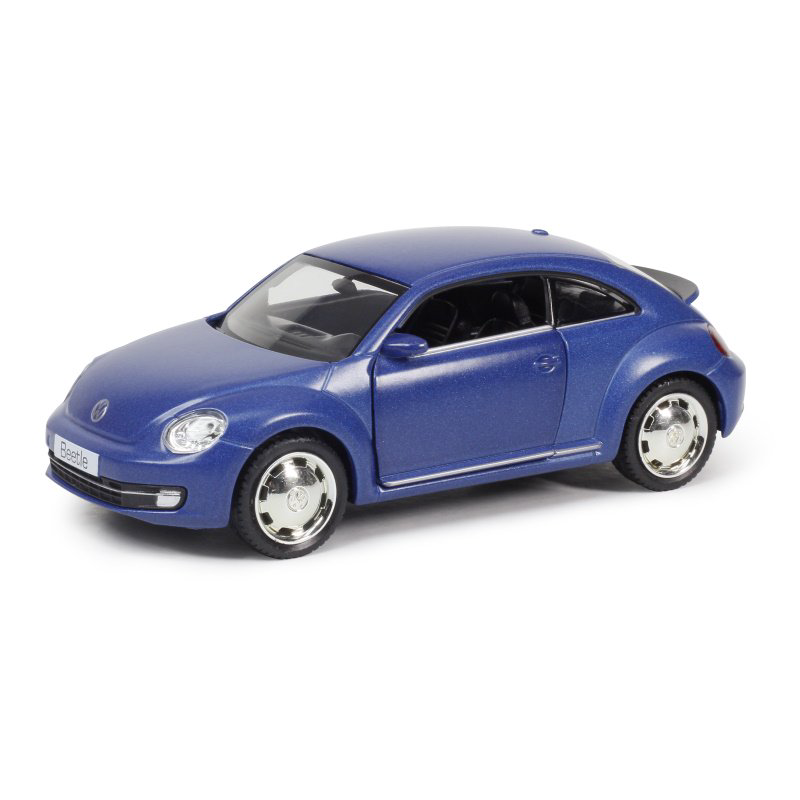 Металлическая машинка Ideal 036014 Volkswagen New Beetle 2012 синяя