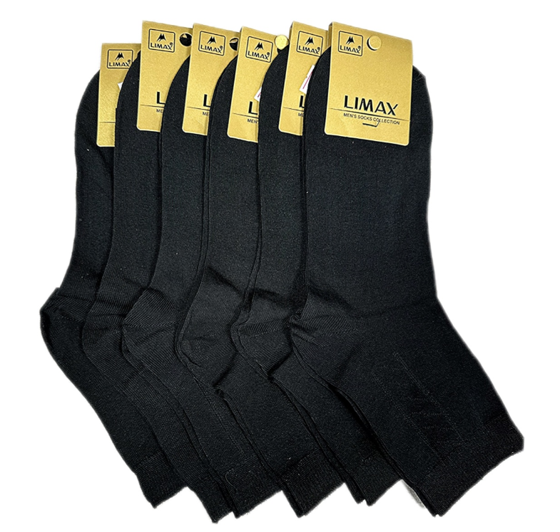 Носки Limax 6 пар черные 41-45 купить,NaN