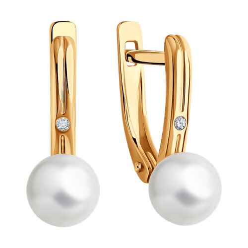 Серьги Diamant 93-220-01899-1 2,23гр. купить,NaN