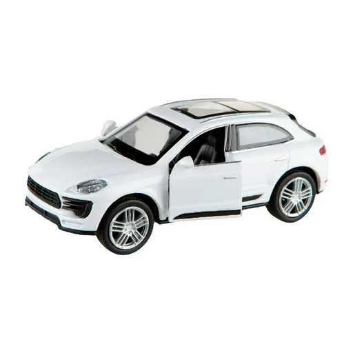  Металлическая машинка Ideal 031144 Porsche Macan S белая 