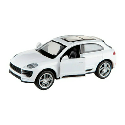  Металлическая машинка Ideal 031144 Porsche Macan S белая 