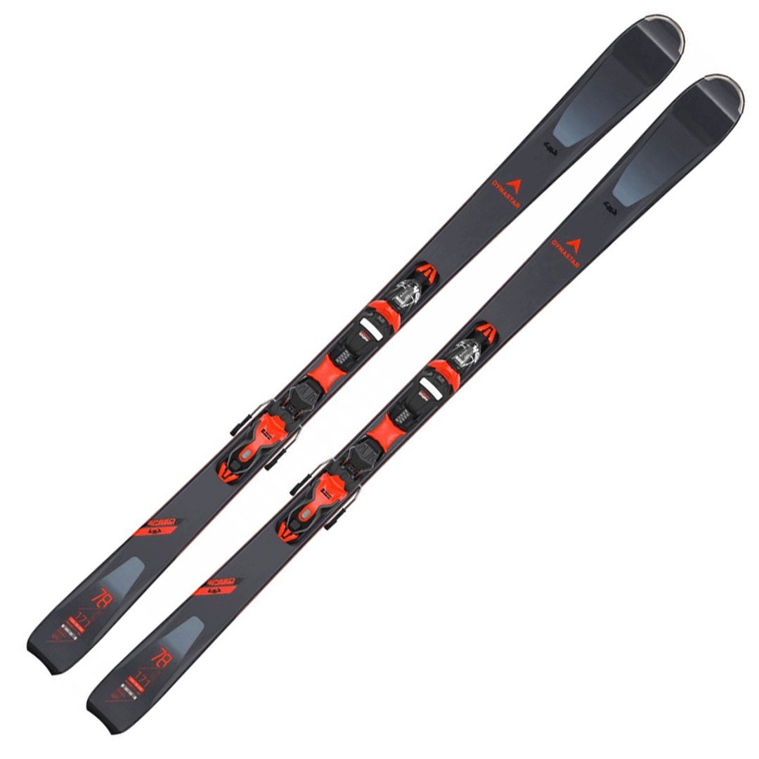 Лыжи Dynastar Speedzone 4X4 78 Xpress 11 GW B83 164 черно-красные