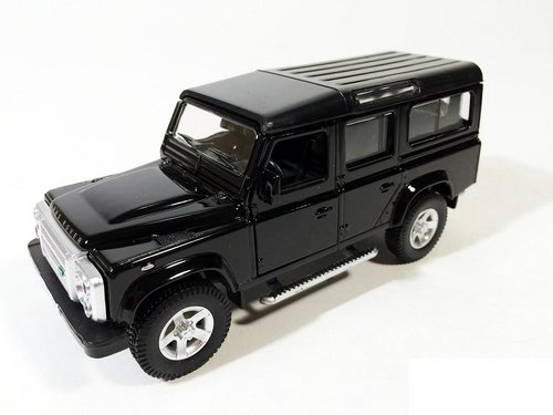 Металлическая машинка Ideal 019024 Land Rover Defender черная  купить,NaN